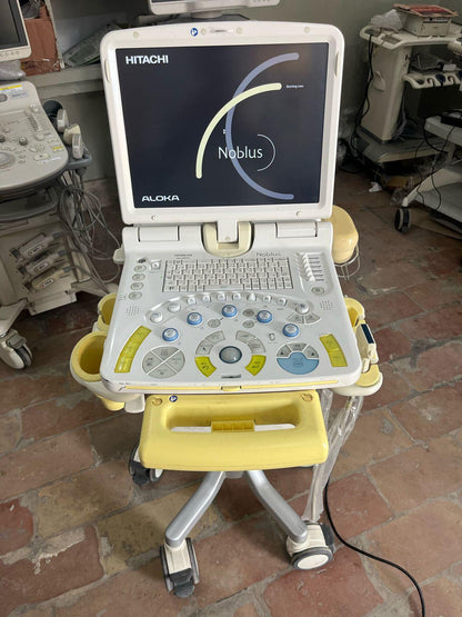 Hitachi Aloka Noblus ultraosund with Linear probe Mfg: 2013