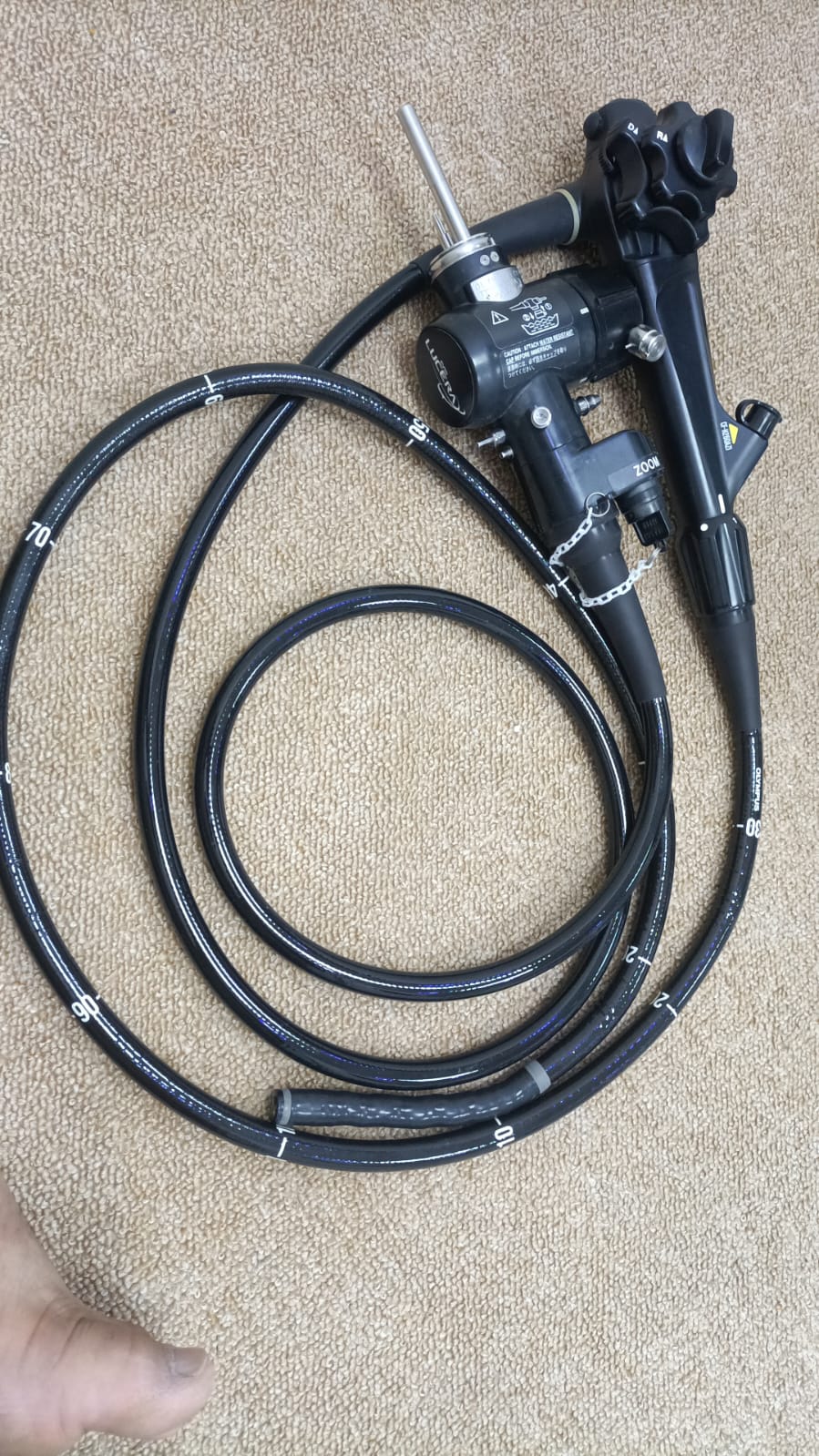 Olympus 
CF H260 AZI video colonoscope
S.No: 2002417
Checked OK DXB
