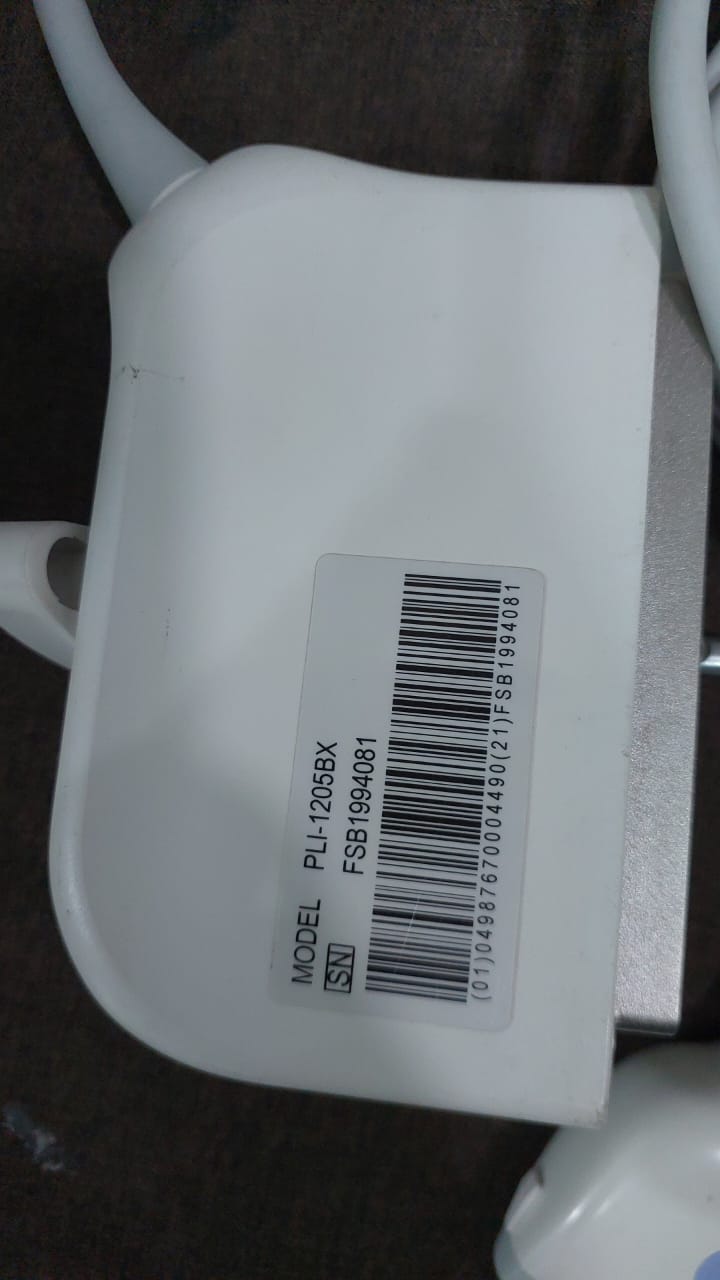 Canon i18LX5 model: PLI-1205BX Linear array transducer Mfg: 09-2019 UC