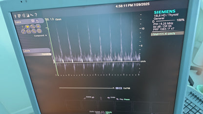Siemens Acuson 18L6 HD Ultrasound Probe MFg: 2019 DXB checked ok