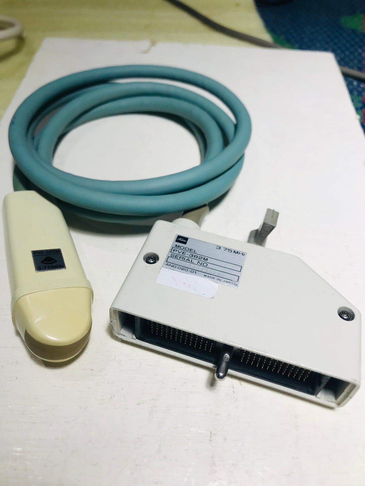 ...Toshiba PVE-382M Micro Convex Probe UC