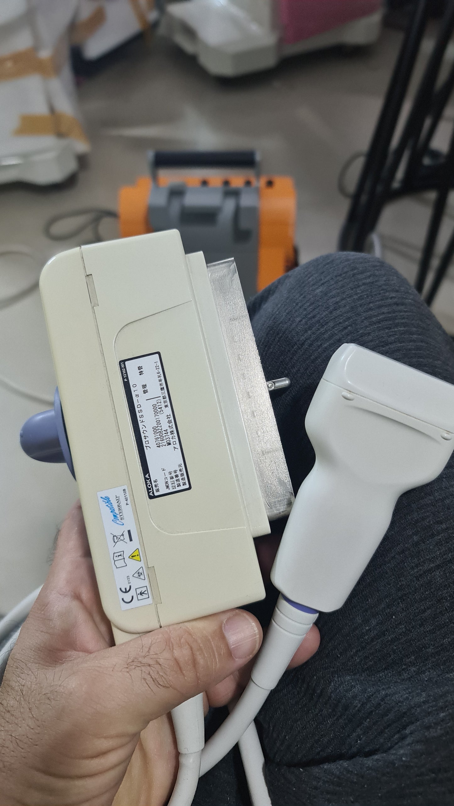 Aloka prob UST-5412 SN. M03744 checked