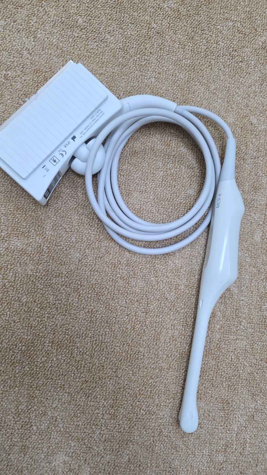 Siemens Acuson MC9-4 Ultrasound Probe MFg: 2014 DXB unchecked