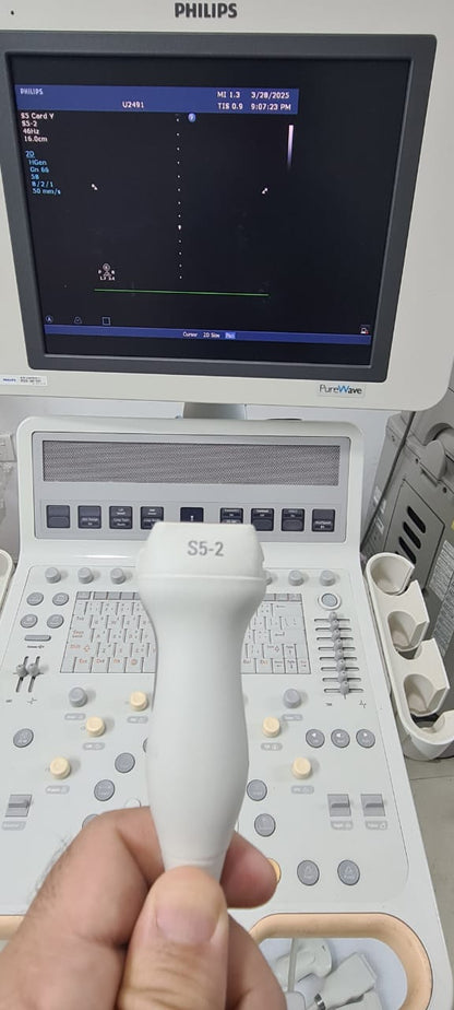 Philips S5-2 Prob cardiac checked