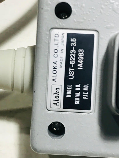 P...Aloka UST-5223-3.5 Cardiac Probe UC