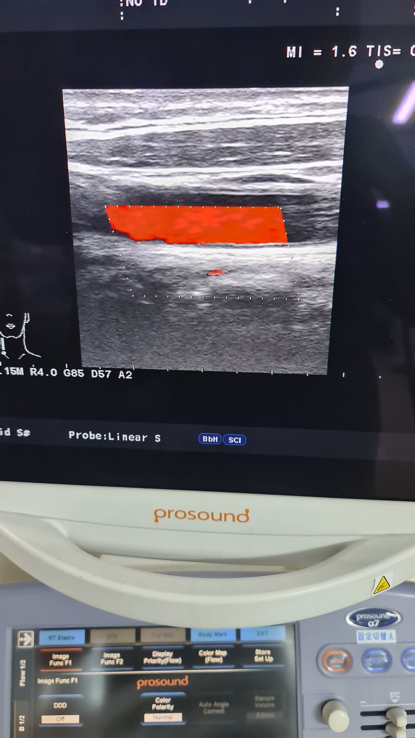 Aloka prob UST-5412 SN. M03744 checked