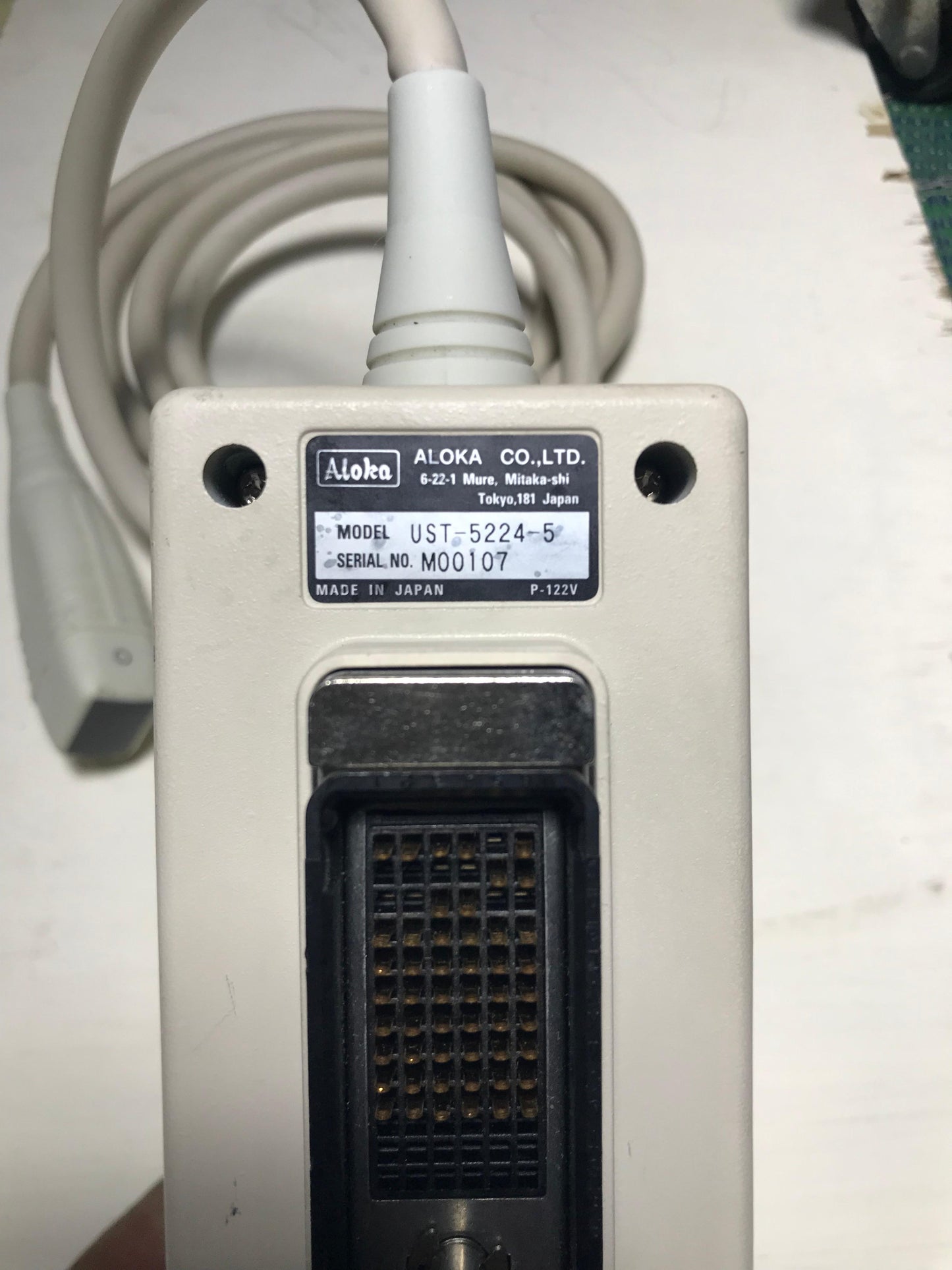 P...Aloka UST-5224-5 Cardiac Probe UC