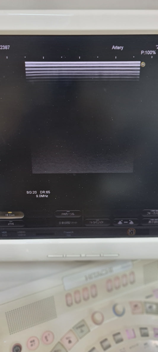 Hitachi 7.5 MHz EUP-L53 Linear prob Checked SN: SE17766429 dxb