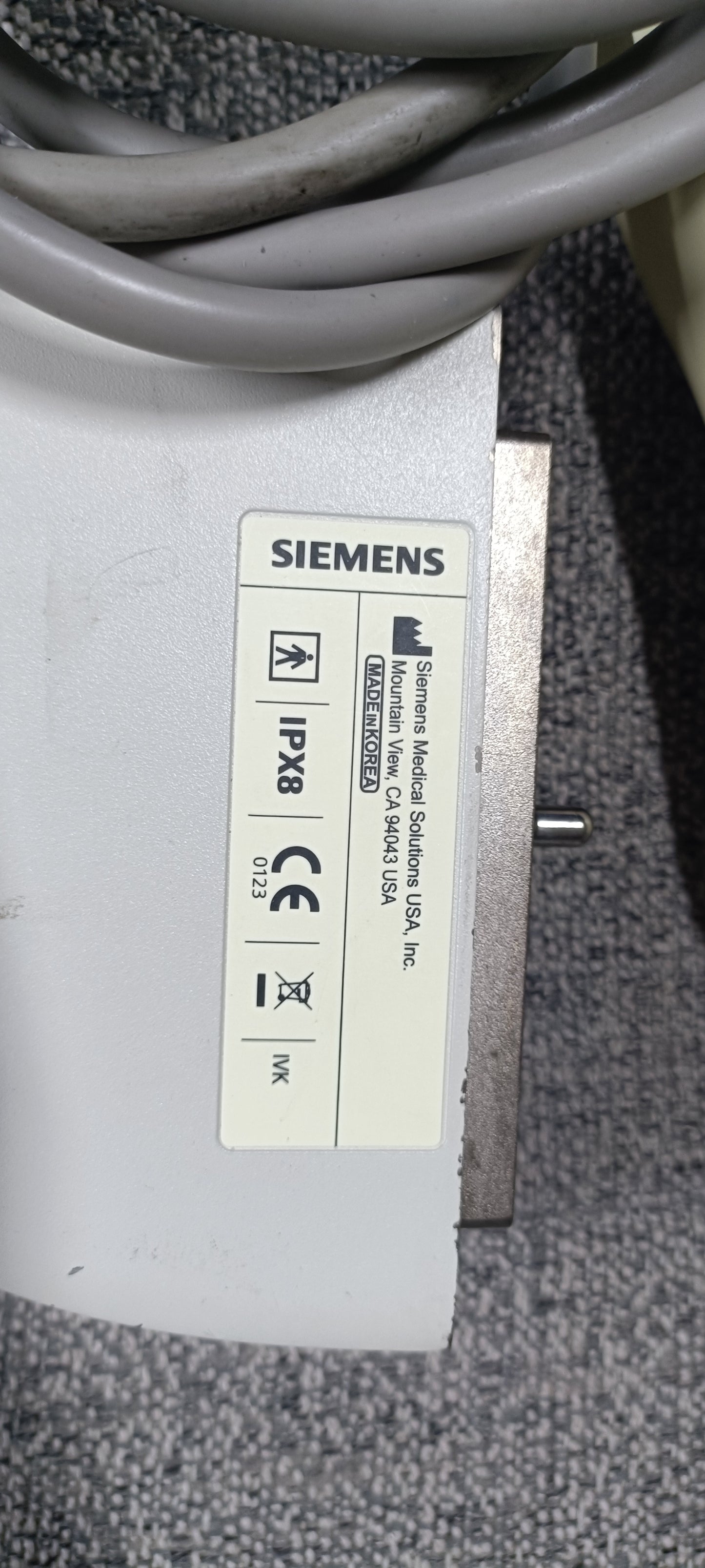 Siemens TVS PROBE SN. (21)64138010 CHECKED DXB IS - Japan Medical Company LTD