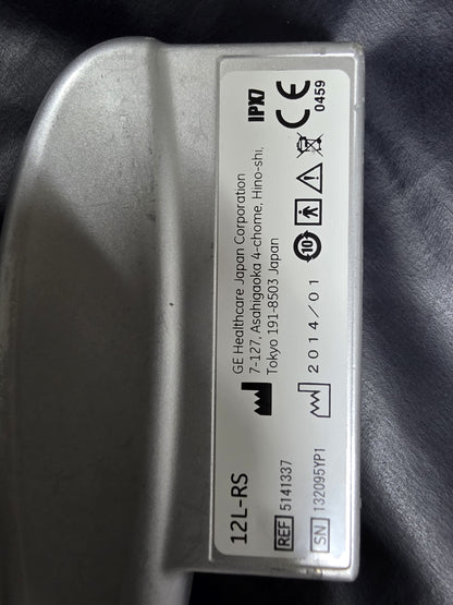 GE 12L RS linear probe SN: 132095YP1