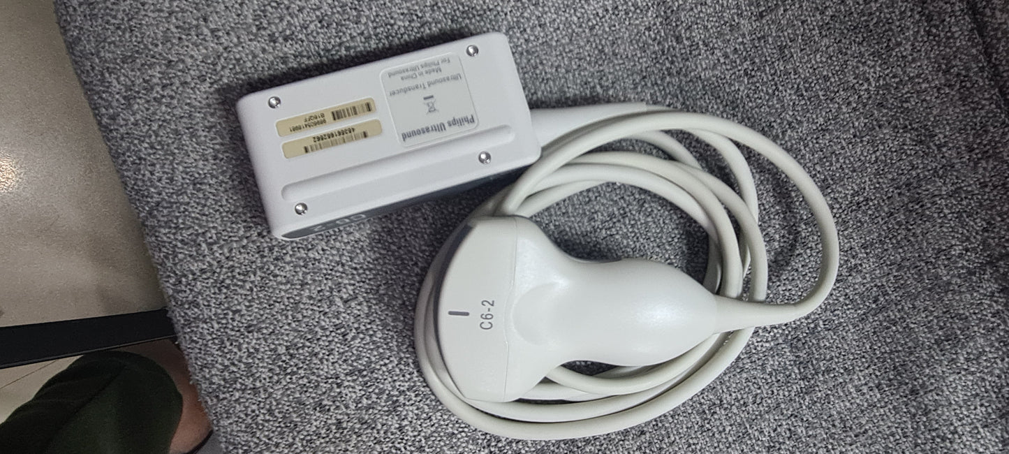 Philips C6-2 Convex probe SN: B16QFF checked DXB
