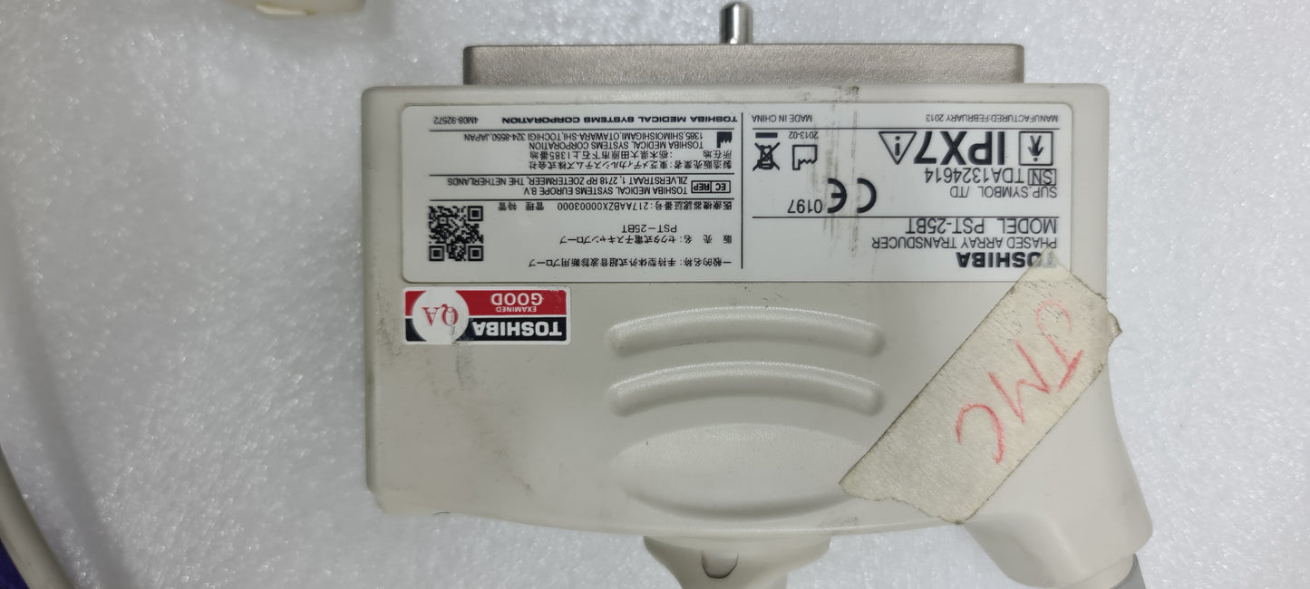 Toshiba 5S1 cardiac Prob SN: TDA1324614 checked DXB