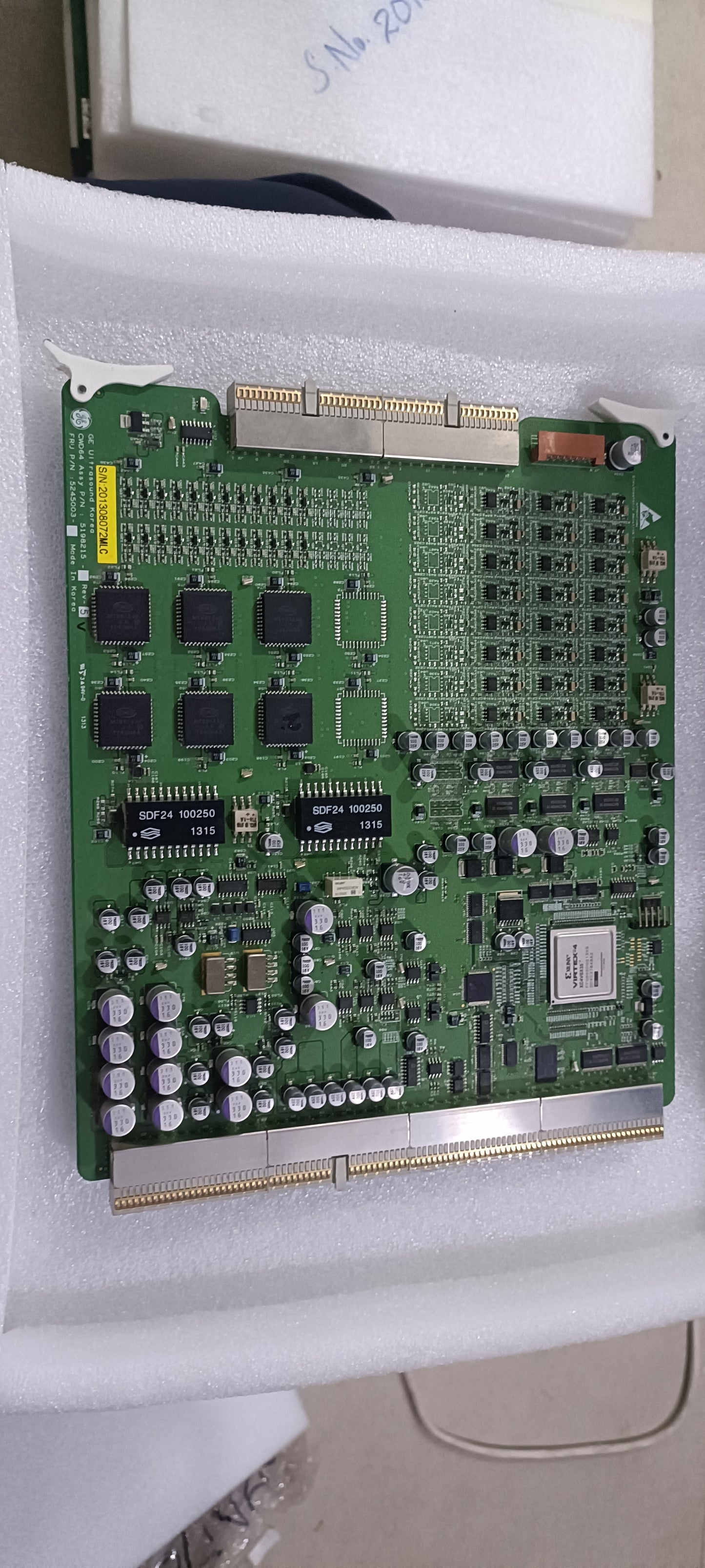 CW board of GE logiq p6 S. NO. 201308072 MLC CHECKED DXB