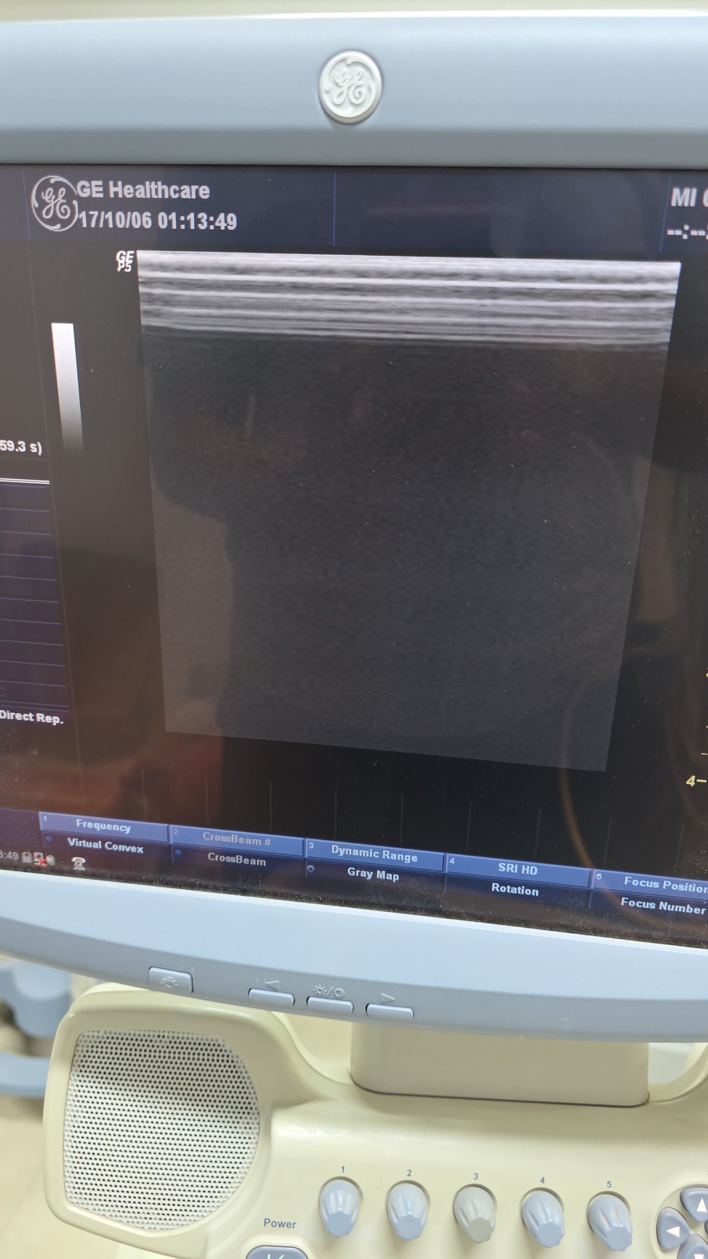 GE 11L Linear probe for logiq p5,p6 mfg: 2012 Checked DXB
