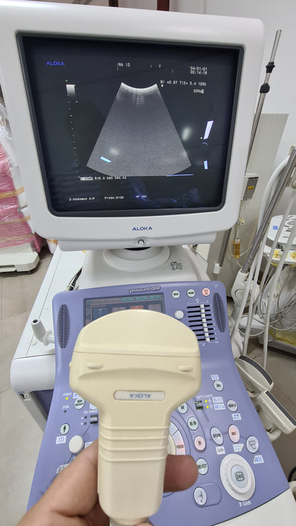 ..Aloka UST-9130 convex probe (S.N: M02904) checked DXB