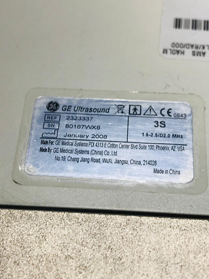Ge 3S Cardiac Probe UC
