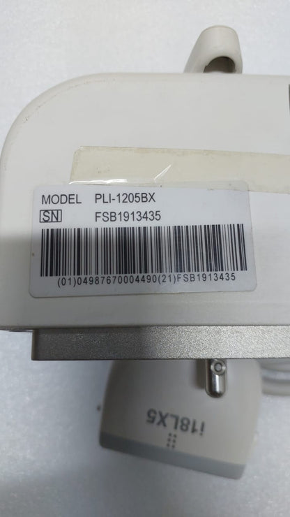 Canon i18LX5 model: PLI-1205BX Linear array transducer Mfg: 01-2019 UC