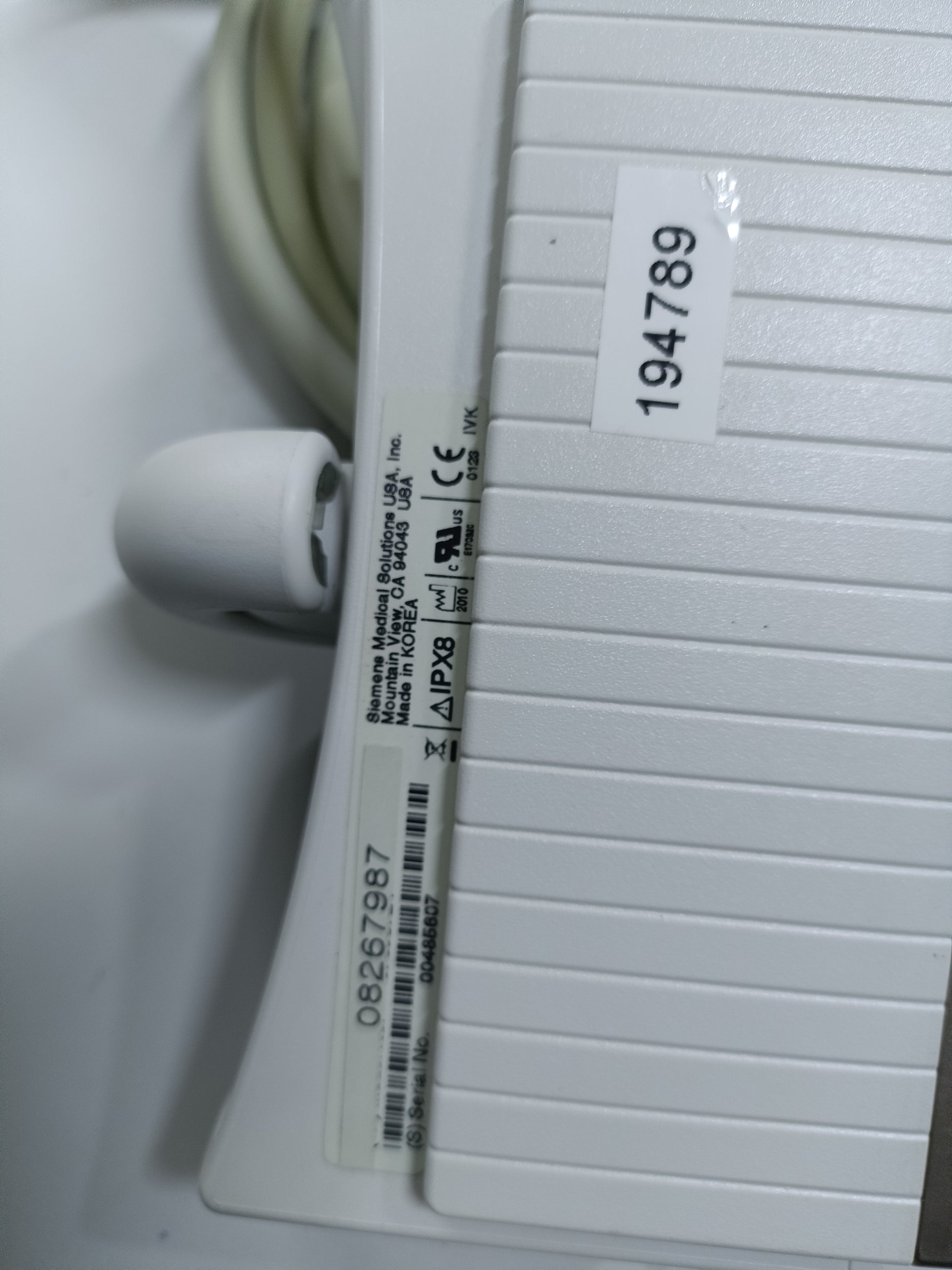 Siemens cardiac probe sn. 00485607 moy. 2010 checked dxb IS (MW) - Japan Medical Company LTD