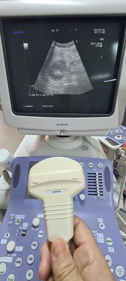 Aloka UST-9130  CONVEX checked Av. SN. X0061338