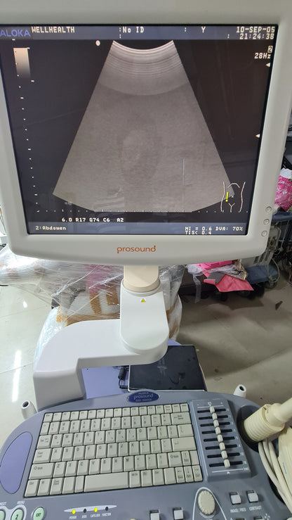 Z..Aloka UST-9123 Convex Probe checked  S.No V0004230 dxb