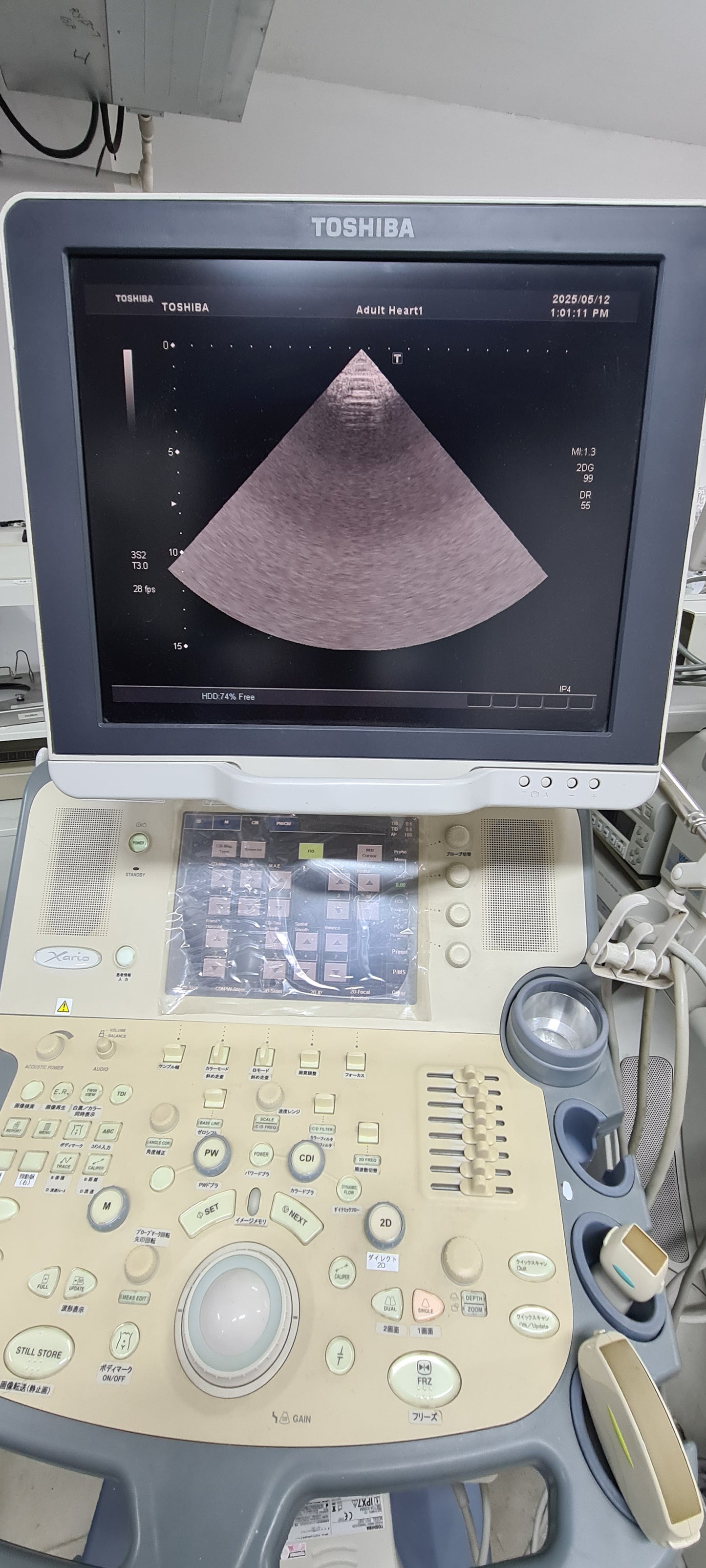 Toshiba PST-20CT Cardiac Prob SN: 99A0632411 checked DXB