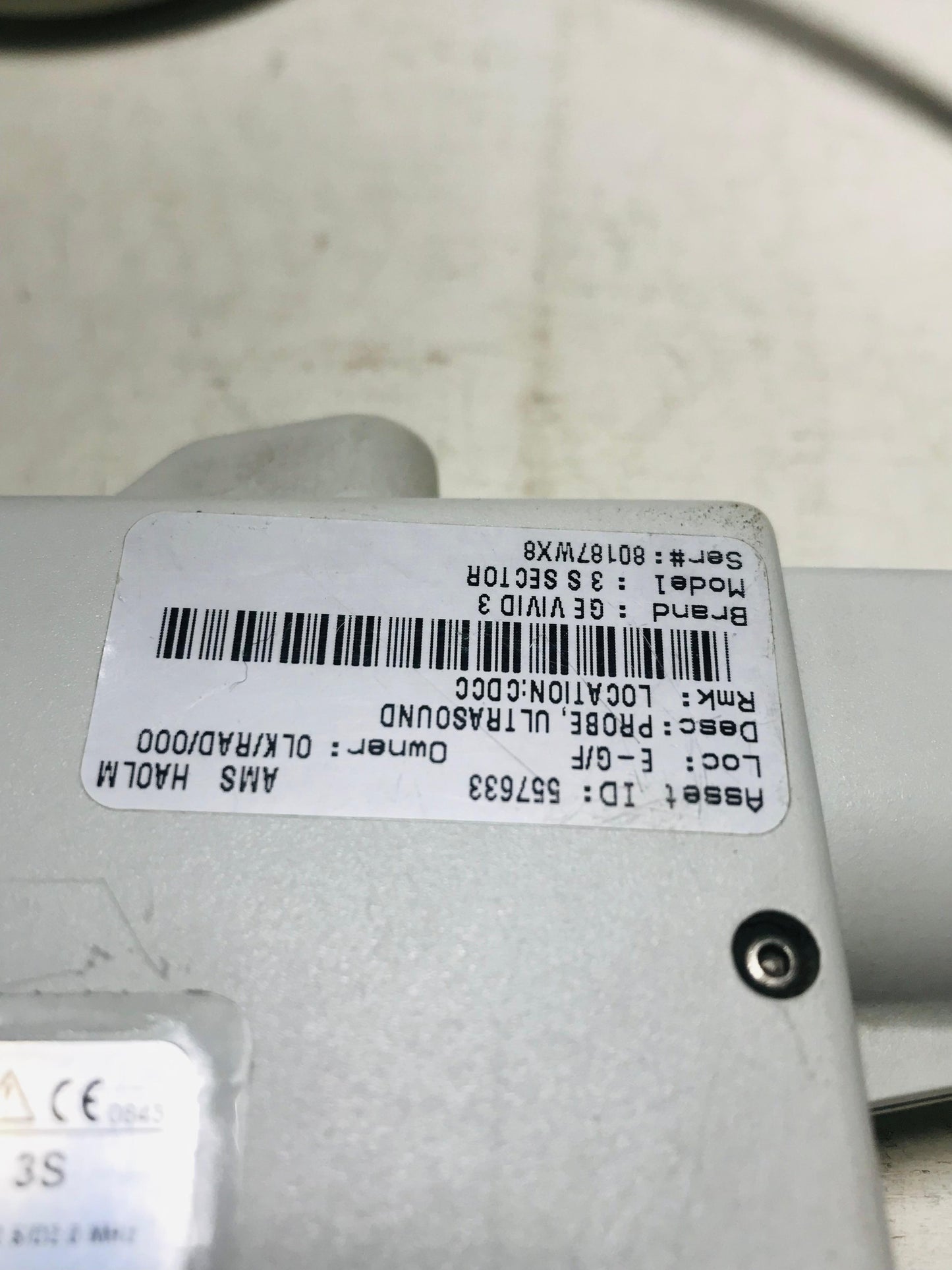 Ge 3S Cardiac Probe UC