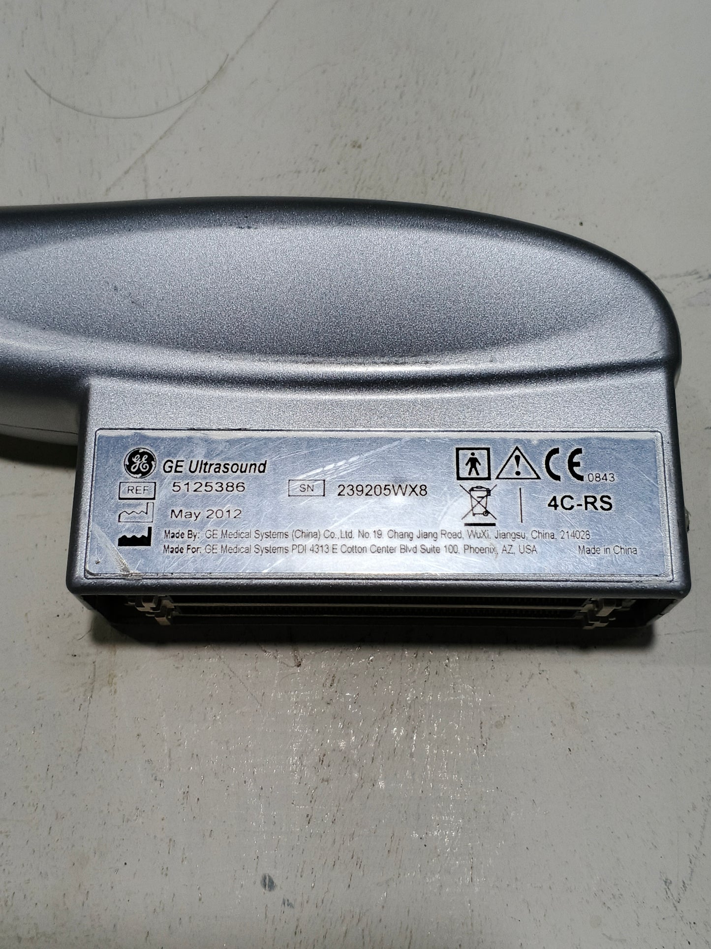...Ge voluson p8 convex probe