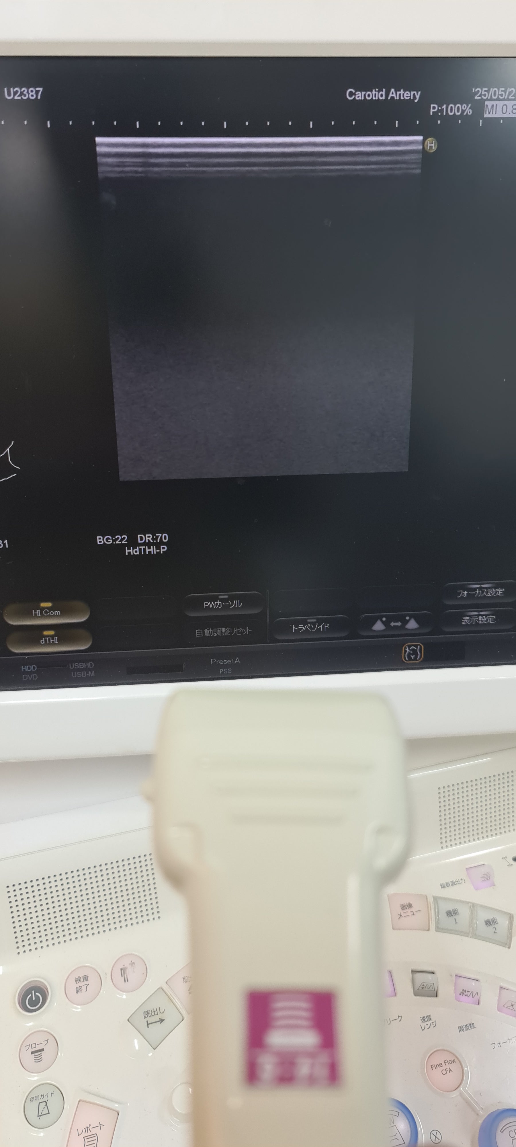 ..Hitachi EUP-L64 linear probe Checked DXB - Japan Medical Company LTD