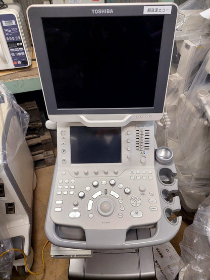 Toshiba Aplio 300 with Linear and cardiac probes. - Japan Medical Company LTD