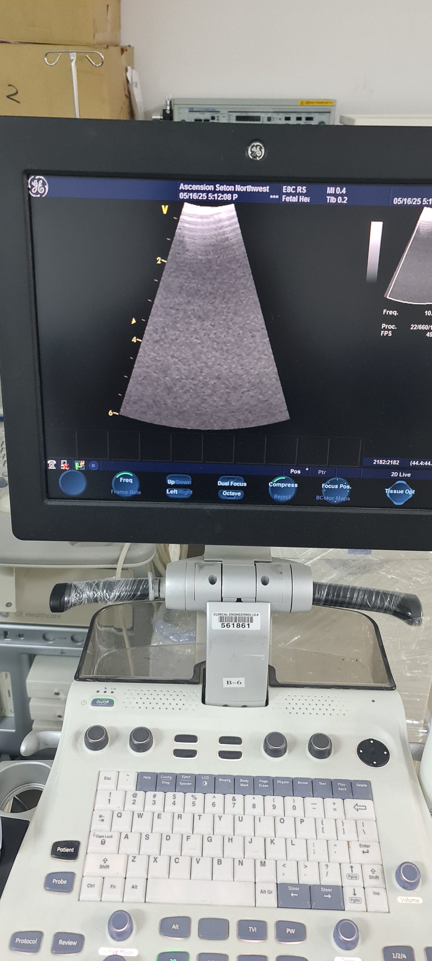 GE 8C RS TVS PROBE Checked SN: E8002 dxb