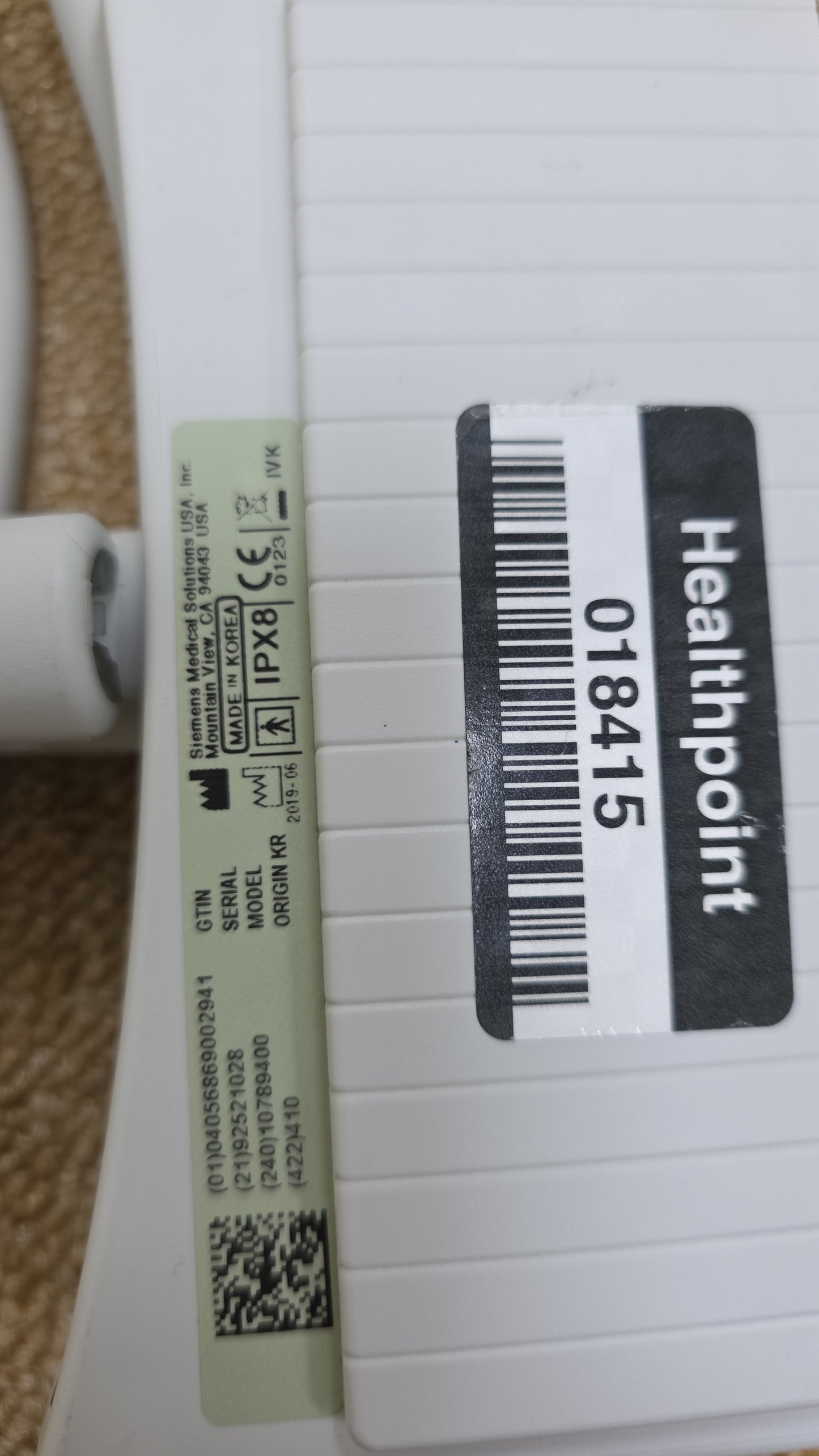 Siemens Acuson 18L6 HD Ultrasound Probe MFg: 2019 DXB checked ok