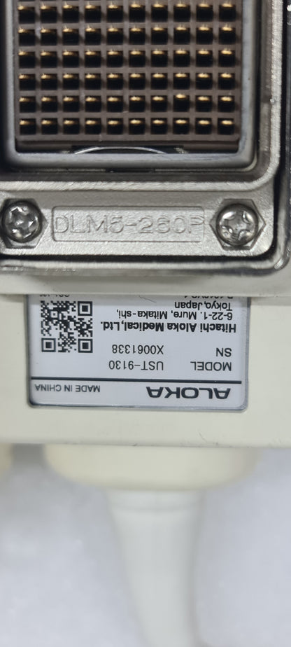 Aloka UST-9130  CONVEX checked Av. SN. X0061338