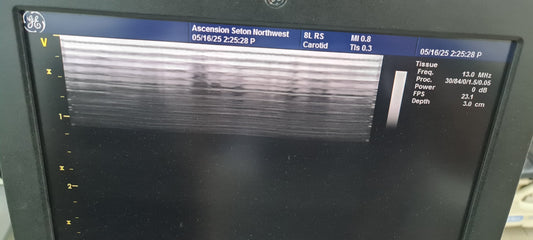..GE 8L-RS linear probe checked dxb