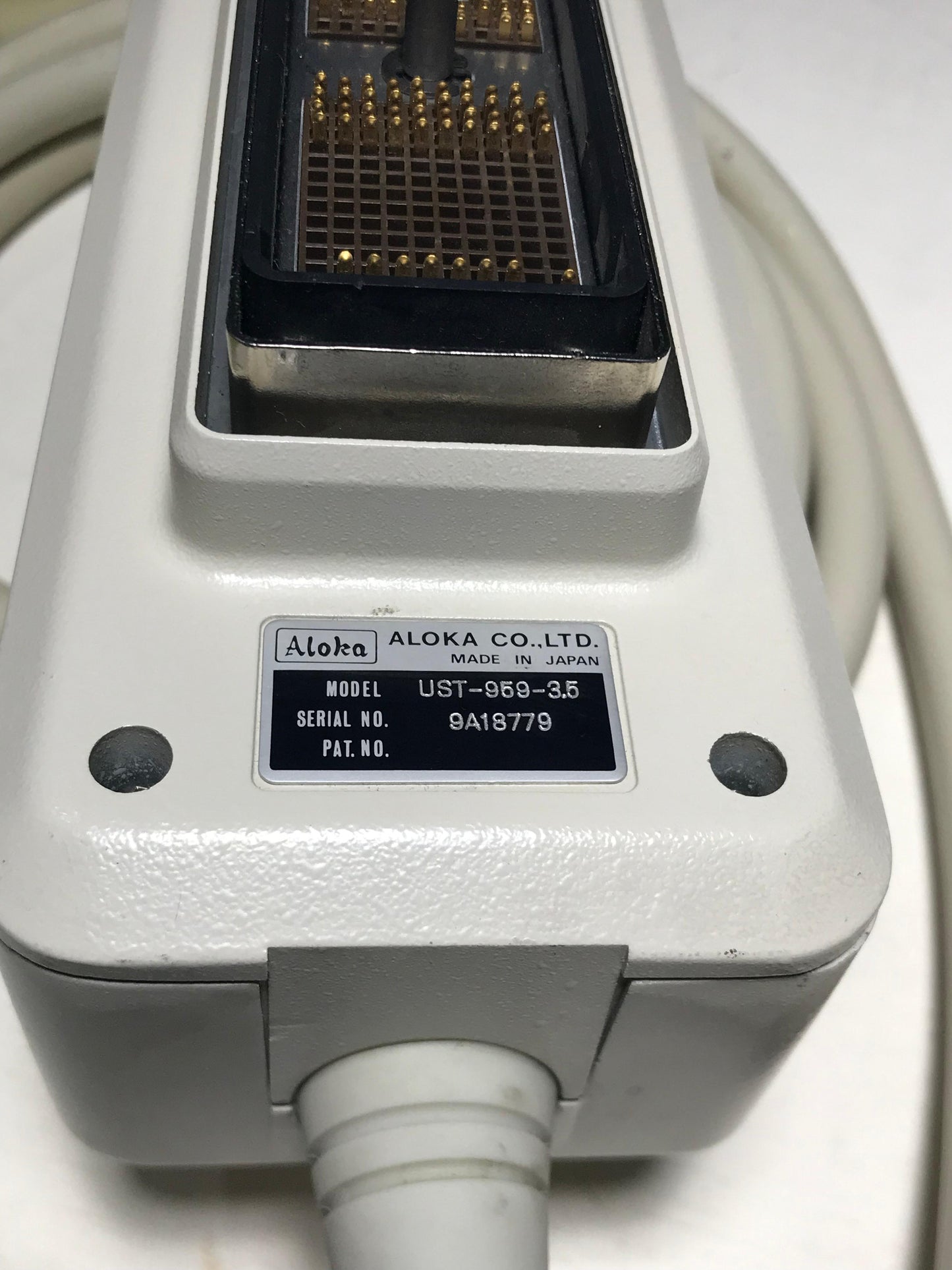 P...ALOKA UST -959-3.5 convex probe
