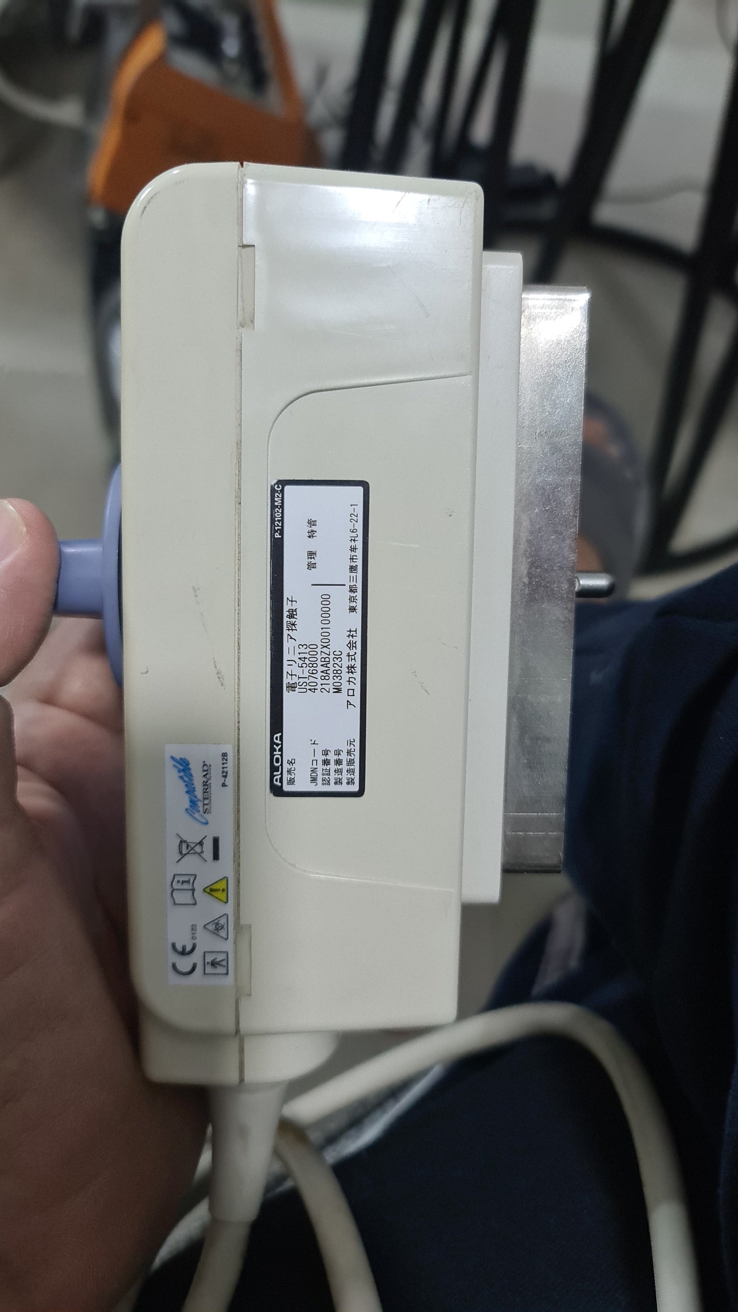 Aloka UST-5413 prob L checked SN. M038230