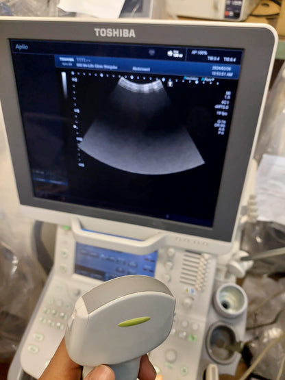 Toshiba Aplio 300 with Linear and cardiac probes. - Japan Medical Company LTD