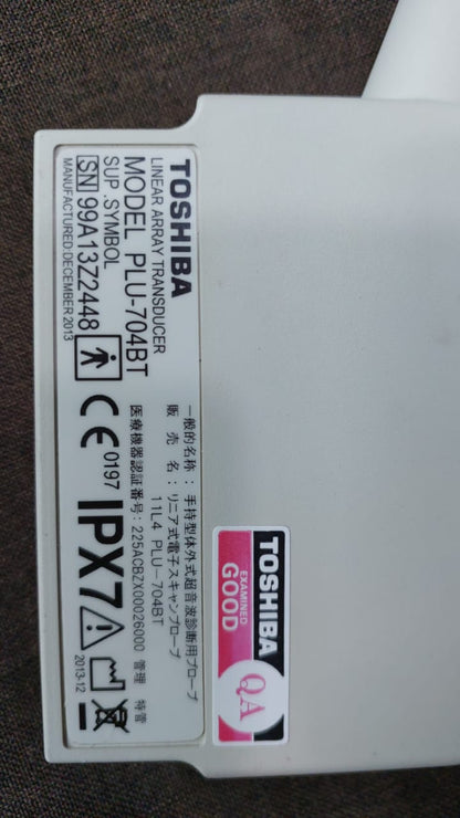 Toshiba Canon PLU-704BT 11L4, Linear array probe Mfg: 2013