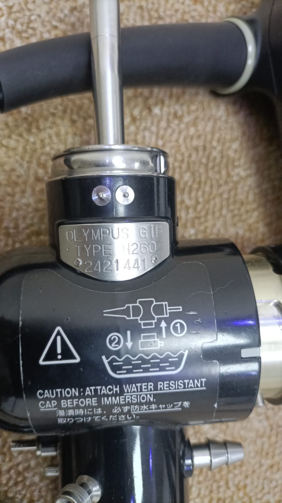 OLYMPUS GIF-H260 Serial no: 2421441 gastroscope DXB