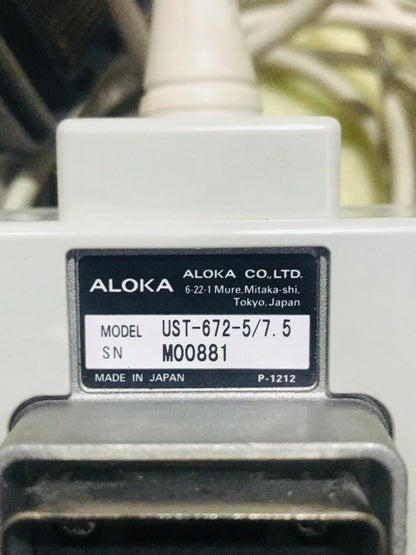 ALOKA UST-672-5/7.5 Tvs Probe