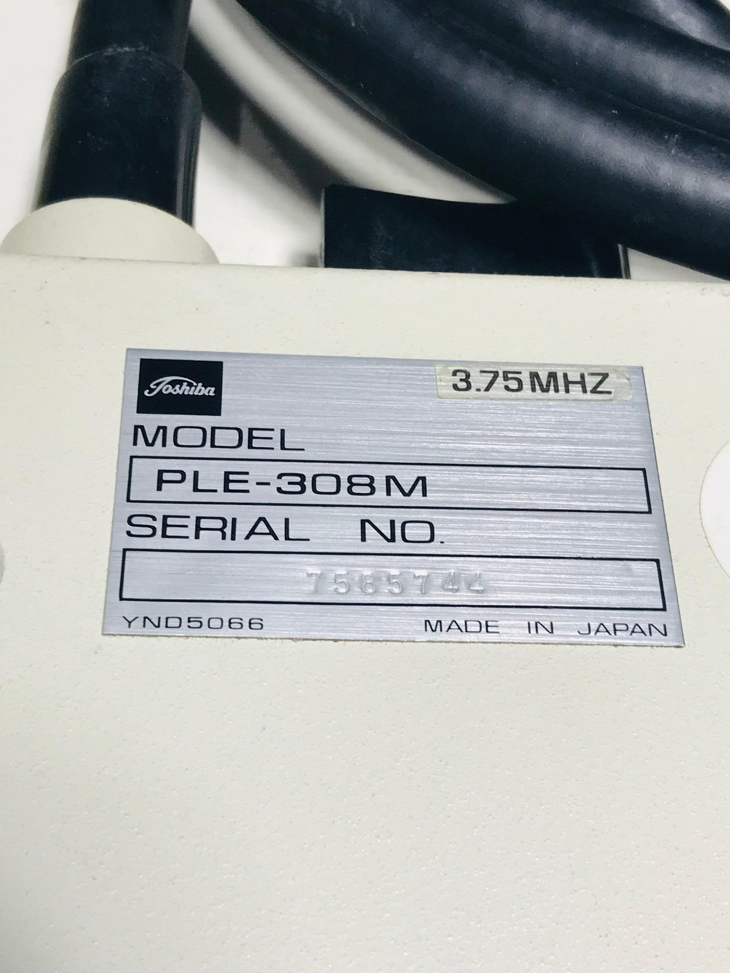 P...Toshiba PLE-308M Linear Probe UC