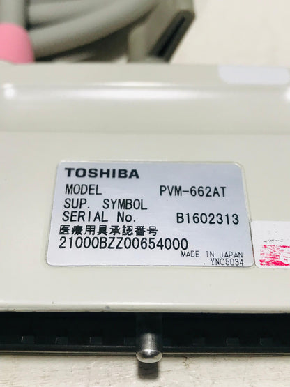 ...Toshiba PVM-662AT Micro Convex UC