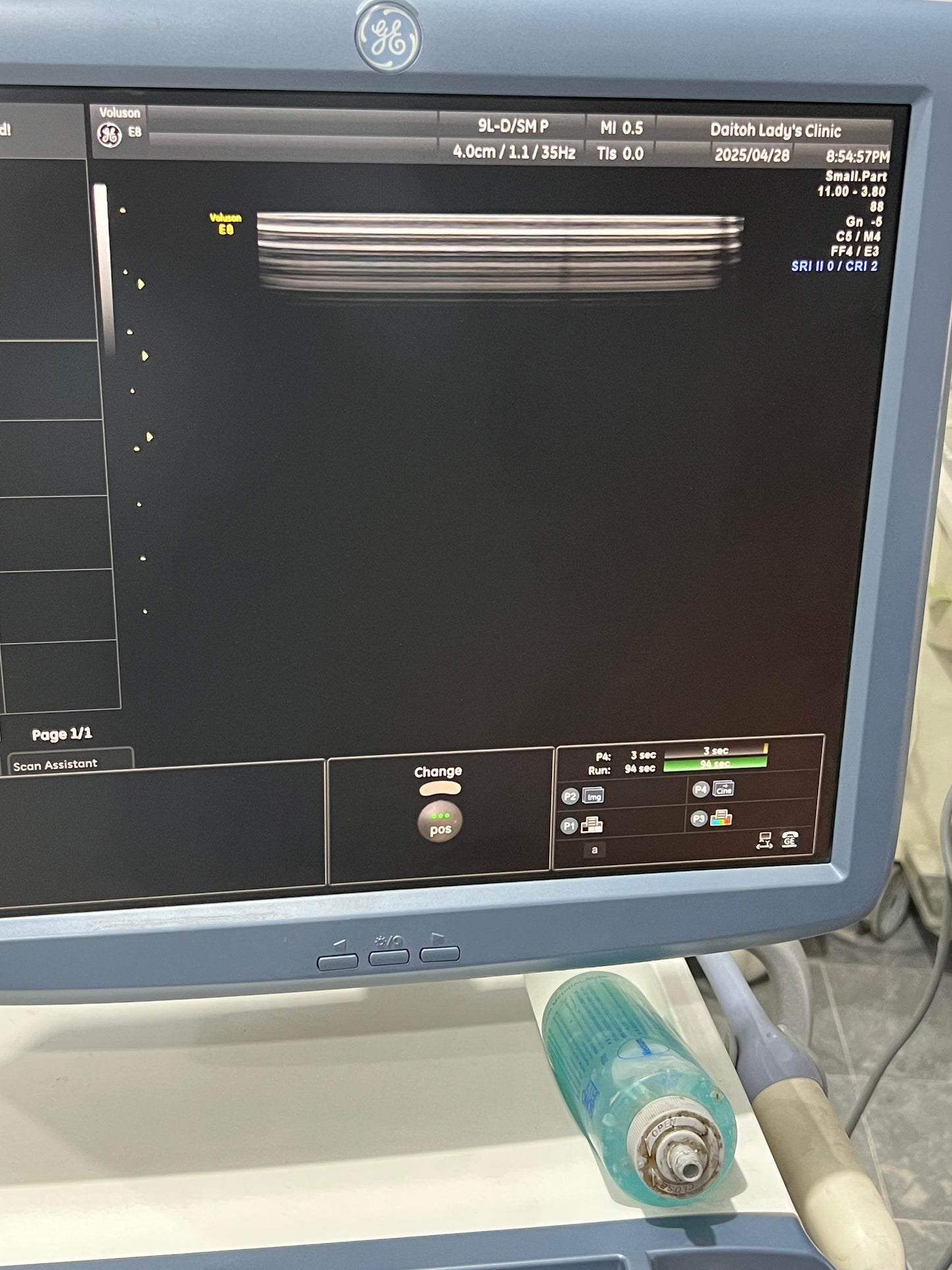 GE 9LD LINEAR PROBE CHECKED P