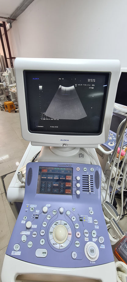 Aloka UST-9130  CONVEX checked Av. SN. X0061338