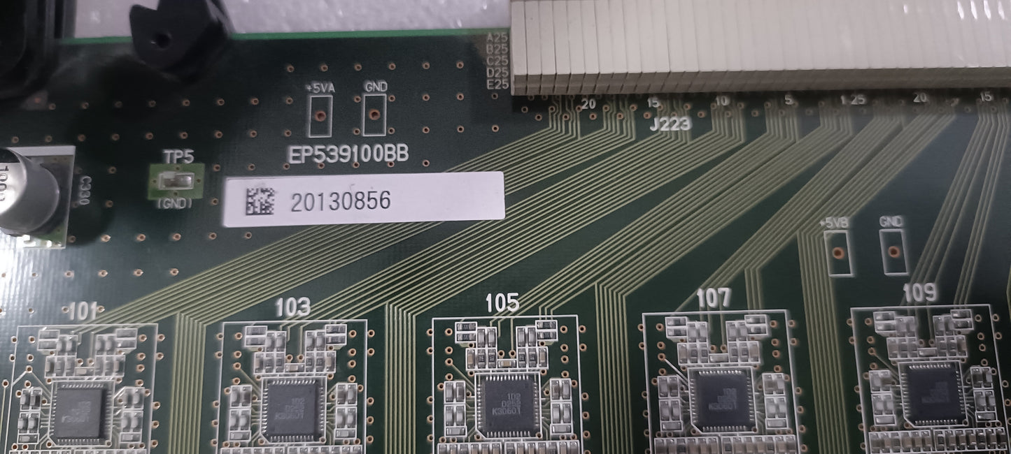 Aloka Alpha 7 RX Beam Former Board m.no.EP539100BB checked dxb