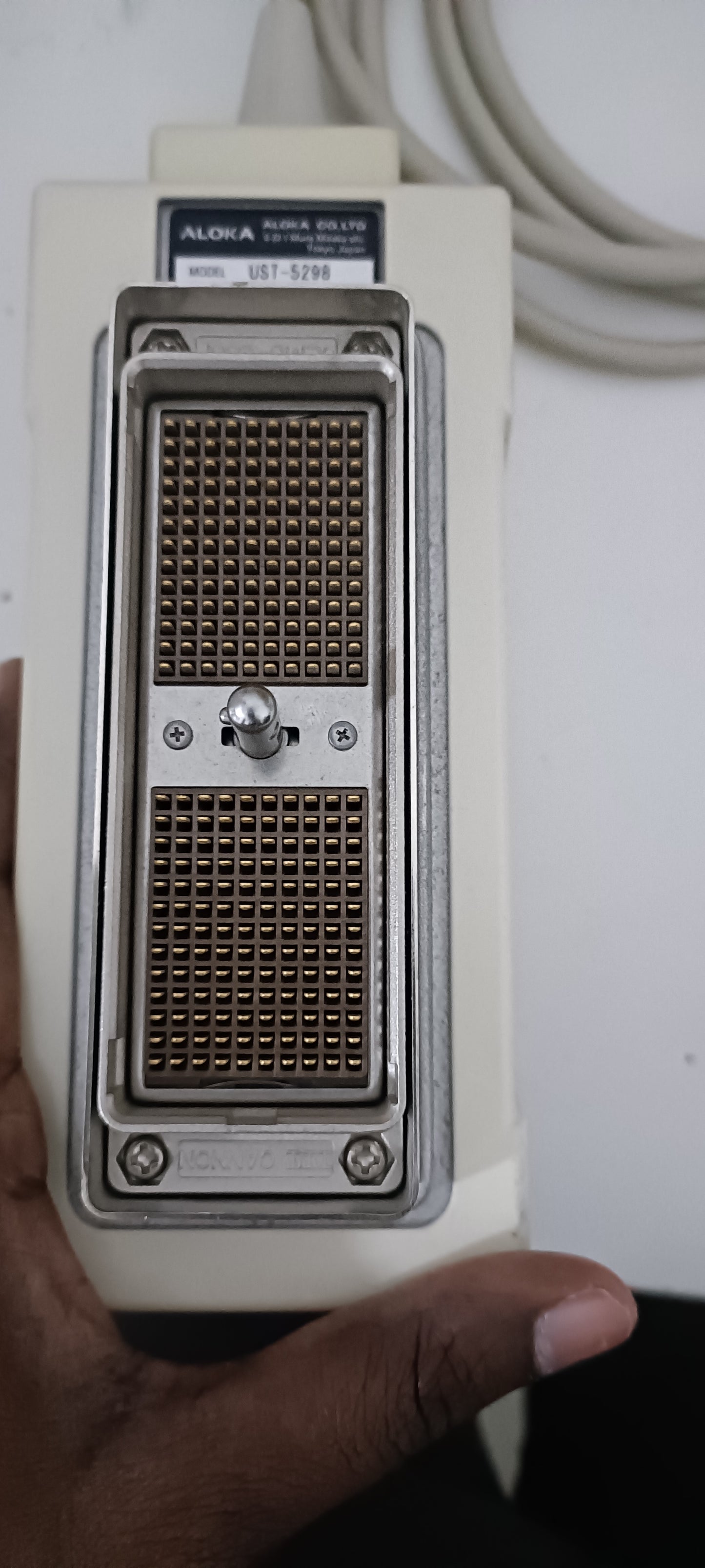 Aloka ust-5298 sn. M01708 uc cardiac probe dxb is - Japan Medical Company LTD