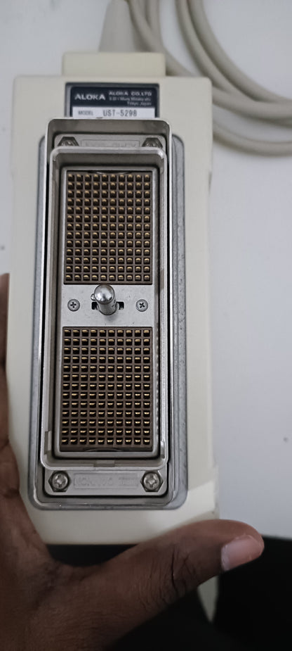 Aloka ust-5298 sn. M01708 uc cardiac probe dxb is - Japan Medical Company LTD