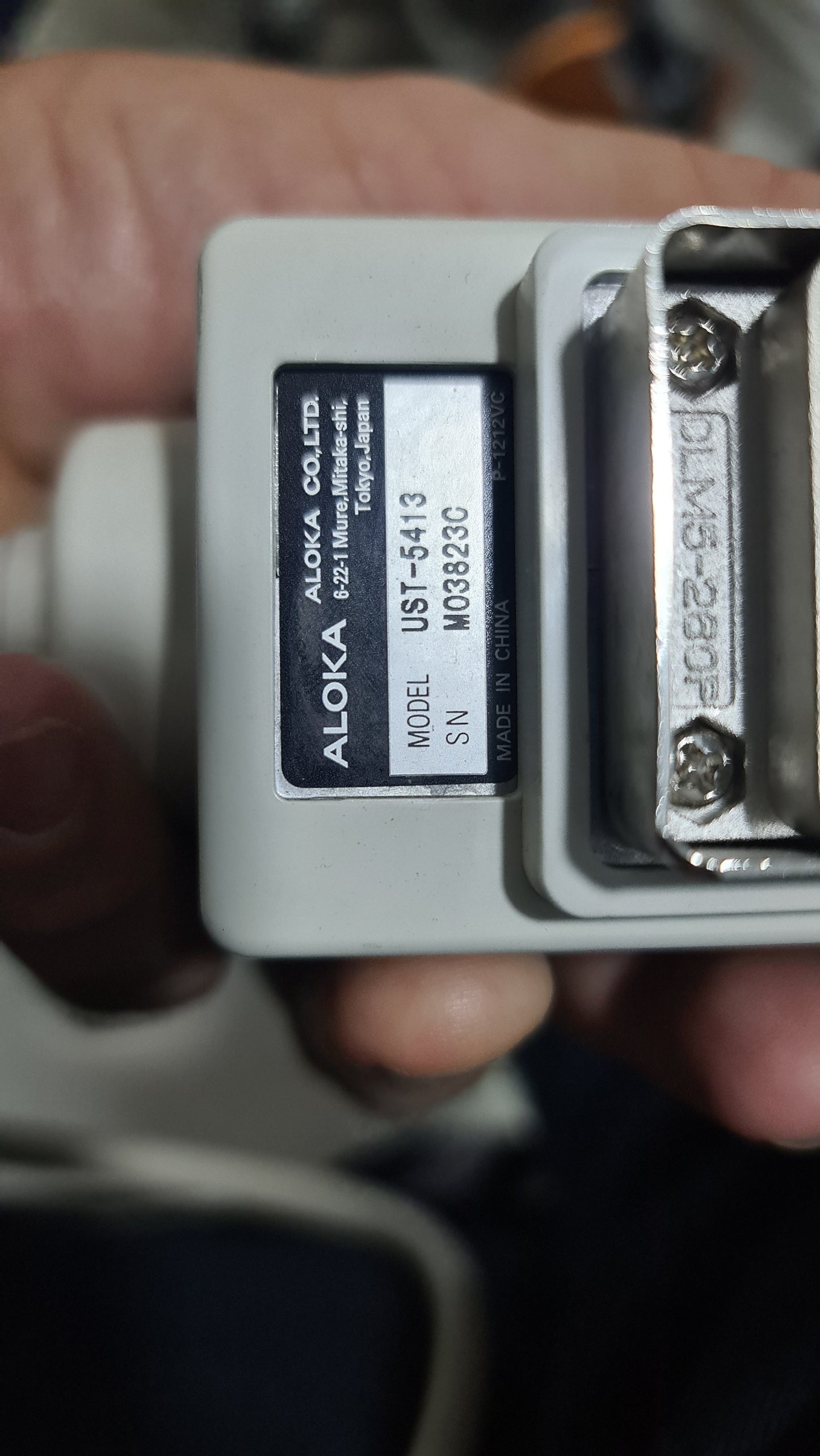 Aloka UST-5413 prob L checked SN. M038230