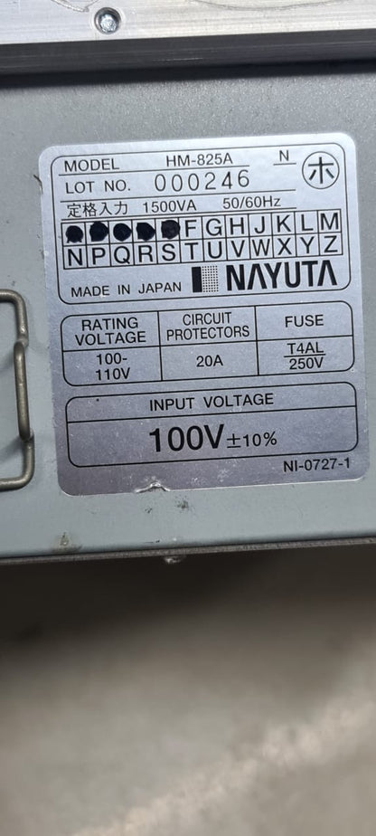 Hitachi avius ultrasound power supply model. HM-825A