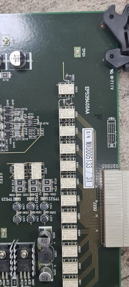 Hitachi aloka alpha 7 ultrasound board sn  MX0005133/31  part no. EP539400AA dxb