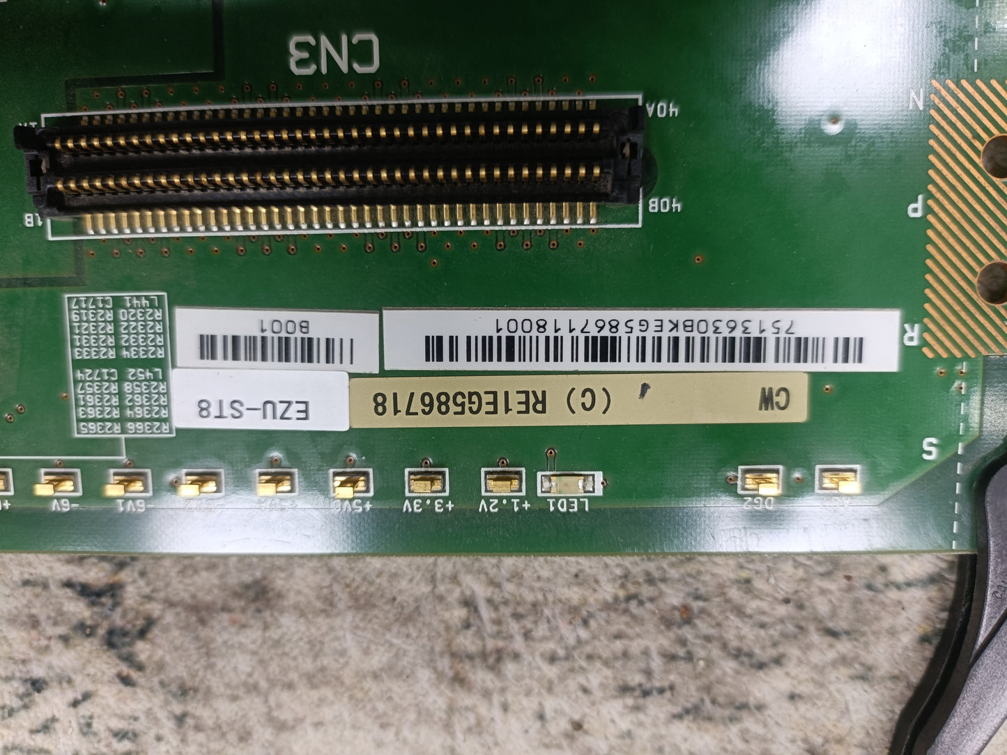Hitachi avius cw Board sn RE1EG582307 dxb